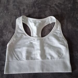 All in Motion Classic light blue Sports Bra M activewear